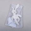 Set Cobija Bebé y Peluche Conejo - Gris