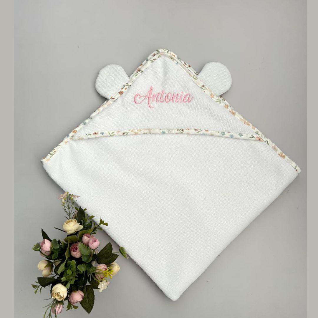 Toalla Bebé Personalizada Niña
