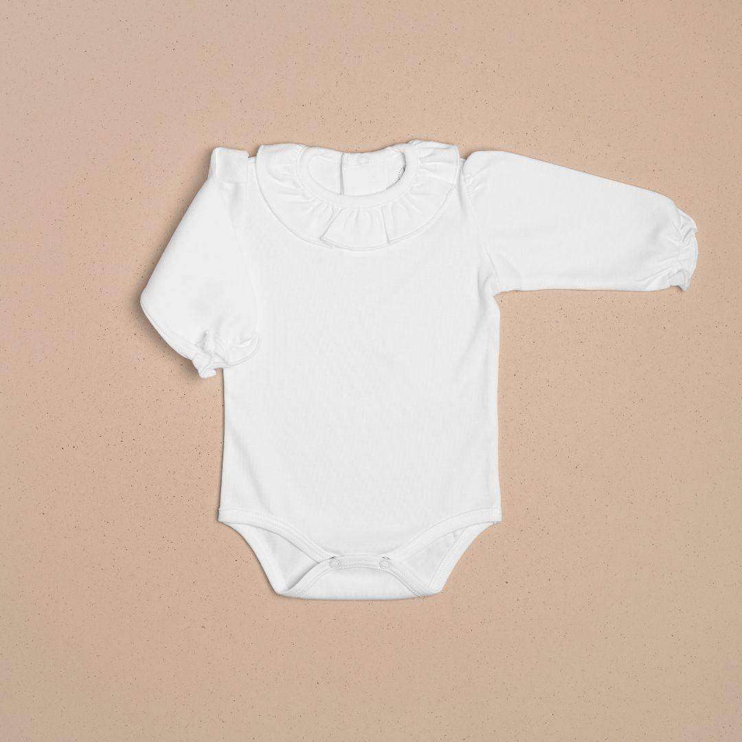Body o Mameluco Bebé con Cuello Algodón Pima