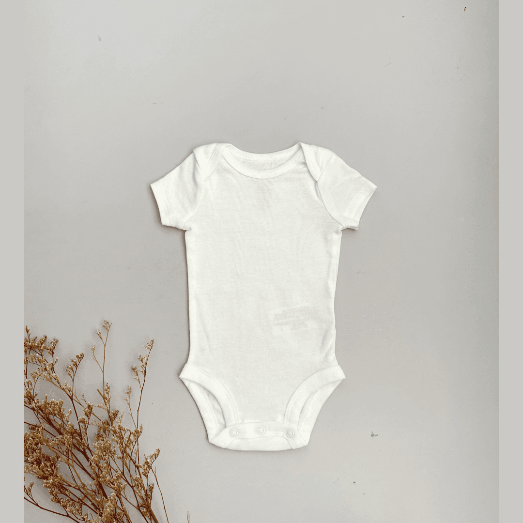 Body o Mameluco Bebé Manga Corta