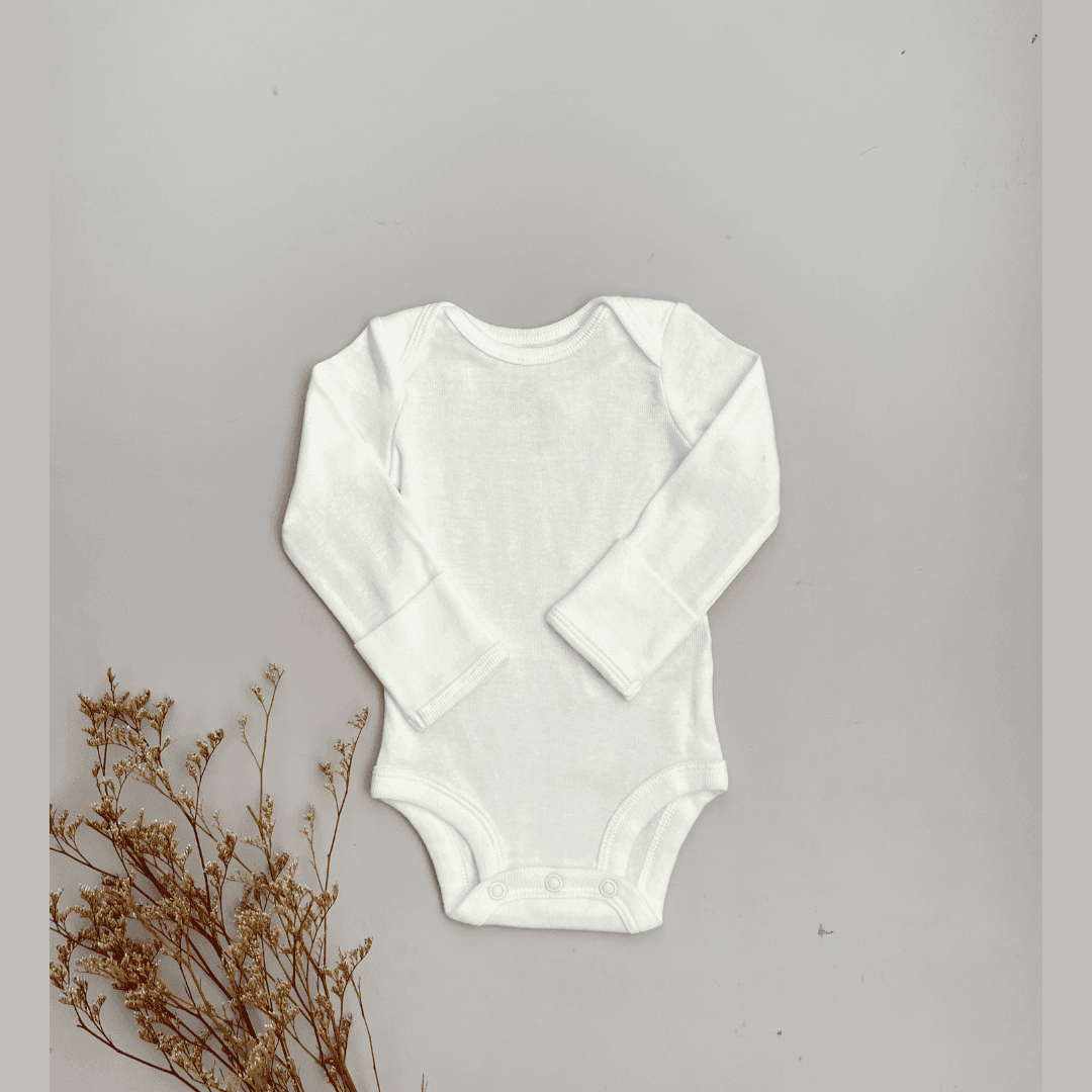 Body o Mameluco Bebé Manga Larga