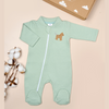 Pijama Bebé Termica Algodon Pima Verde