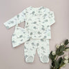 Conjunto Bebé Algodón Ballenas Unisex