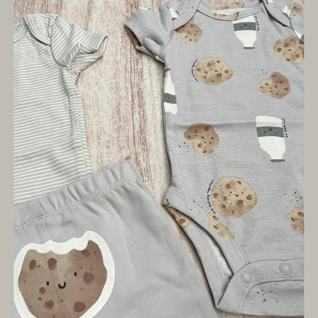 Set Pantalon y Bodies Galletas