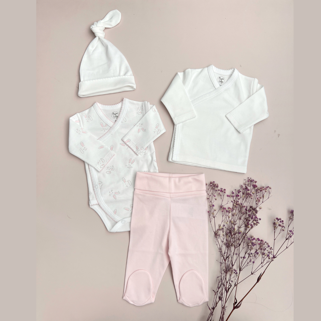 Set Básico Bebé Prematuro - Rosado