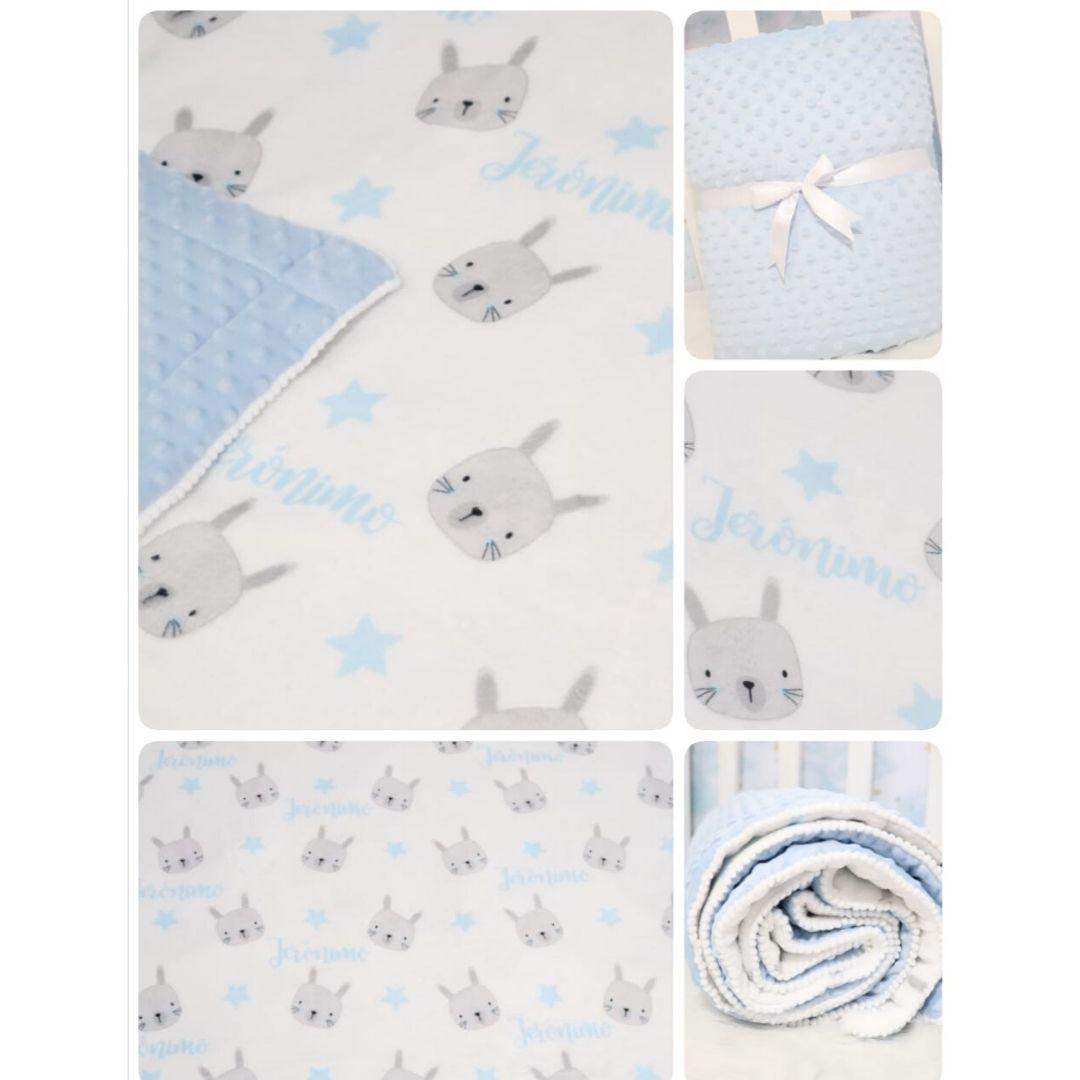 Cobija Bebé Estampada Personalizada Niño