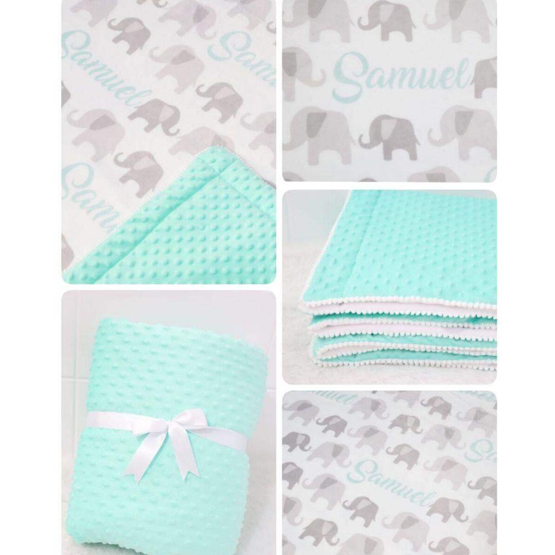 Cobija Bebé Estampada Personalizada Niño