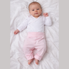 Set Mameluco Cruzado y Pantalón - Rosado
