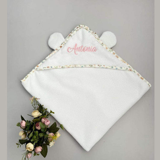 Toalla Bebé Personalizada Niña