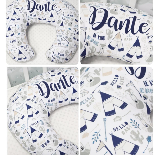 Bajo Pedido -Cojin Lactancia Personalizado Niño