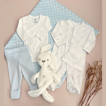 Combo Bebé Recién Nacido Pijama Conejos