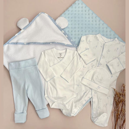 Combo Bebé Recién Nacido Pijama Conejos