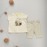 Camiseta y Leggings Bebé Animal Print