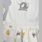 Vestido Bebé Elefante Algodón