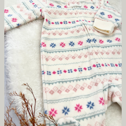 Pijama Fleece Estrellas Niña