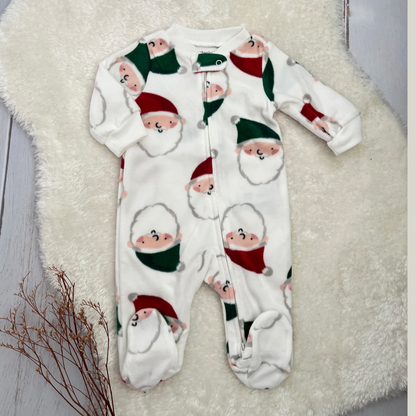 Pijama Fleece Papa Noel