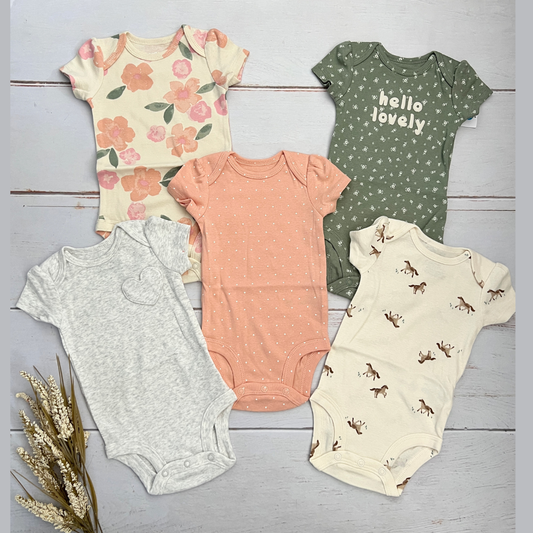 Bodies o Mamelucos x5 Niña