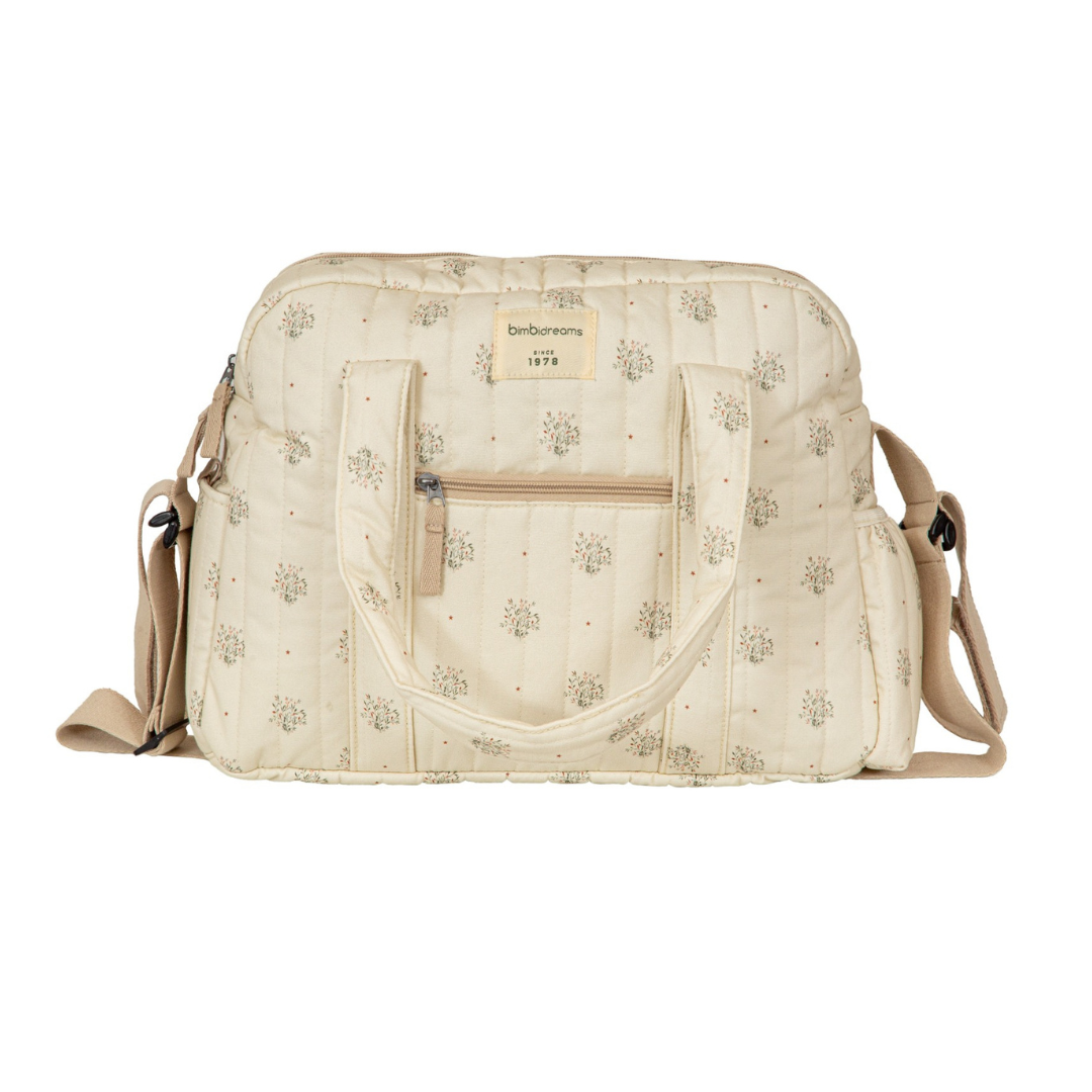 Bolso con Cambiador Floral Cornelia