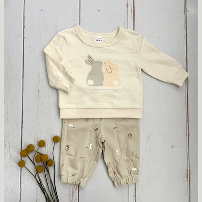 Conjunto 2 Prendas Conejitos Unisex