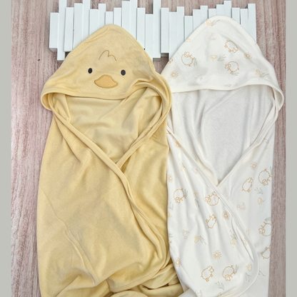 Toalla Ligera x2 Capota Amarillo