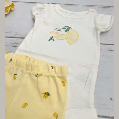 Set Pantalon y Bodies Limones