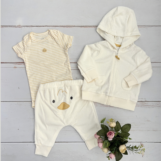 Sudadera Bebé Capota Pollito