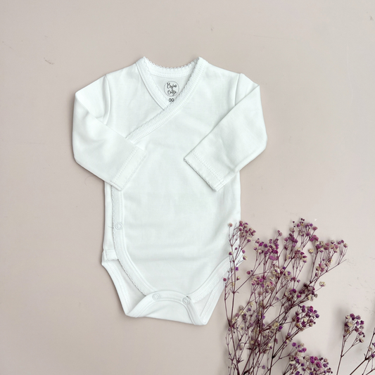 Body Cruzado Conejos Blanco - Prematuro