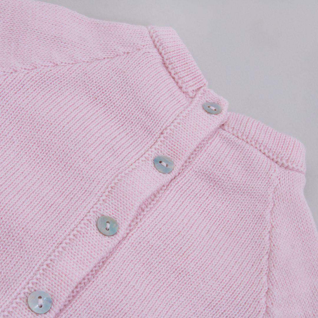 Conjunto Bebé Tejido Margaritas