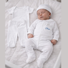 Set Bebé Recién Nacido 4 prendas Blanco