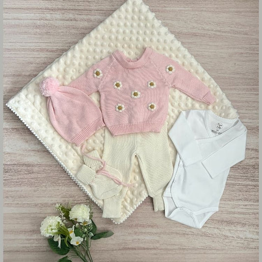 Combo Ropa y Accesorios Conjunto Floral