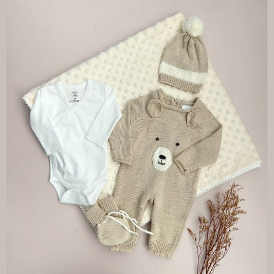 Combo Ropa y Accesorios Osito Unisex