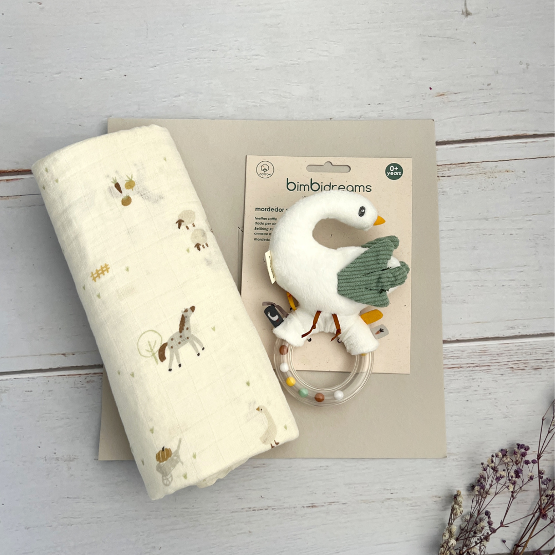 Set Regalo Muselina y Mordedor