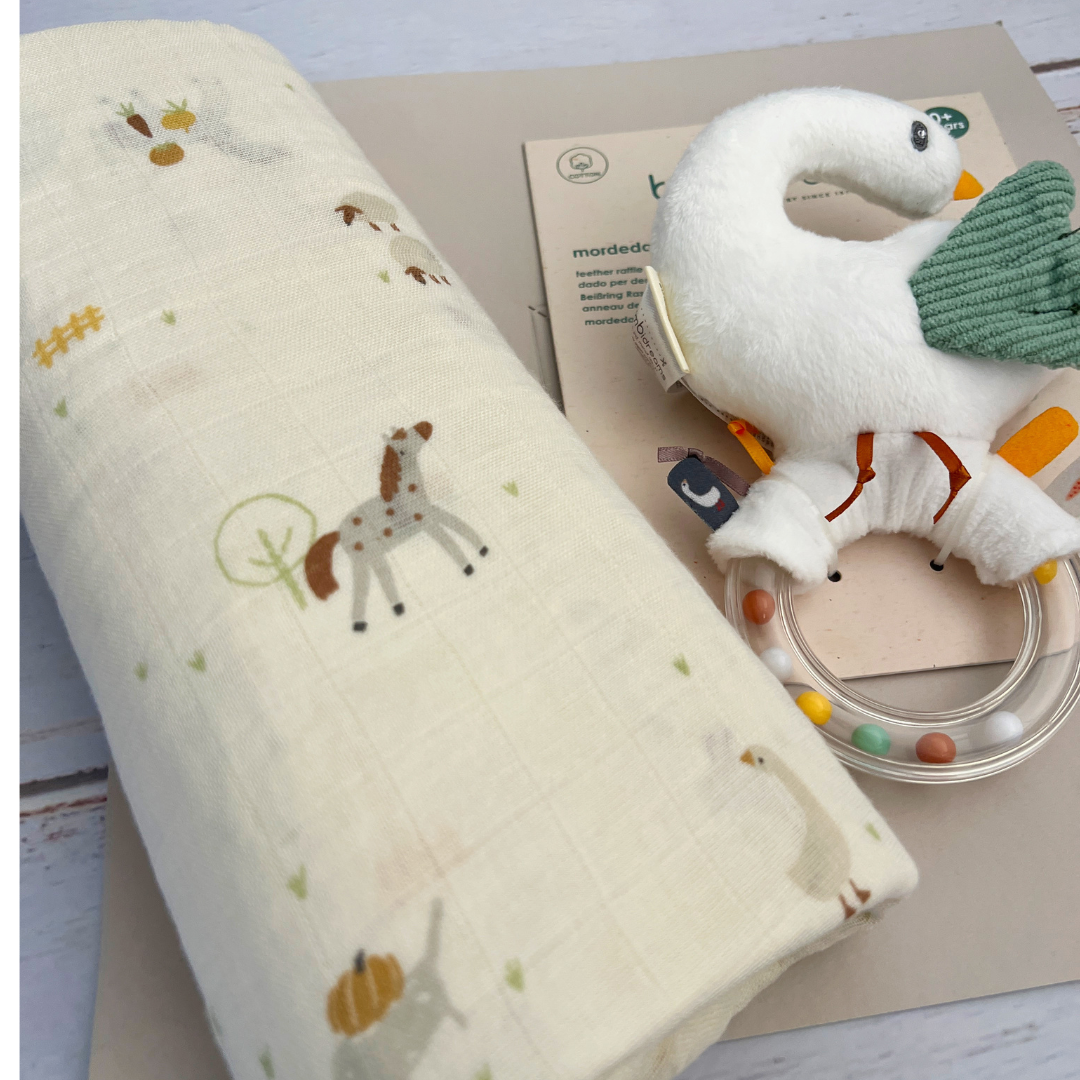 Set Regalo Muselina y Mordedor