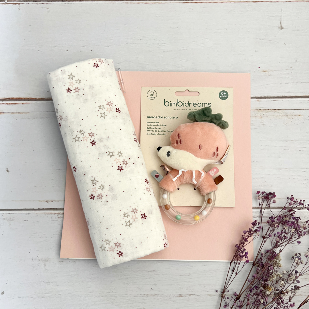 Set Regalo Muselina y Mordedor