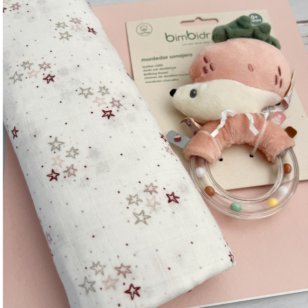 Set Regalo Muselina y Mordedor