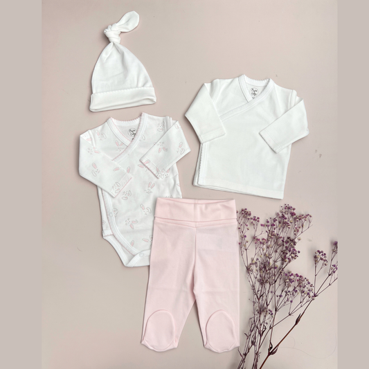 Set Básico Bebé Prematuro - Rosado