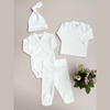 Set Básico Bebé Prematuro - Blanco