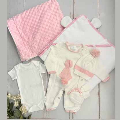 Combo Ropa y Accesorios Conejito Niña