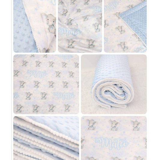 Cobija Bebé Estampada Personalizada Niño